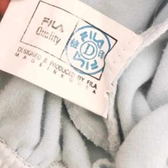 Fila Shorts Pants Light Blue (Elastic waste) - Picture 5 of 5